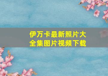 伊万卡最新照片大全集图片视频下载