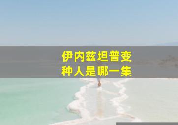 伊内兹坦普变种人是哪一集