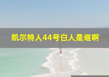 凯尔特人44号白人是谁啊