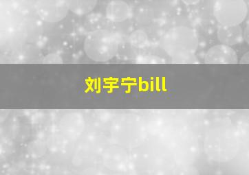 刘宇宁bill