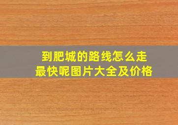 到肥城的路线怎么走最快呢图片大全及价格