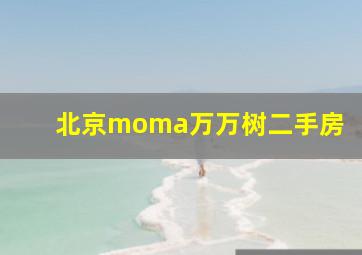 北京moma万万树二手房