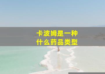 卡波姆是一种什么药品类型