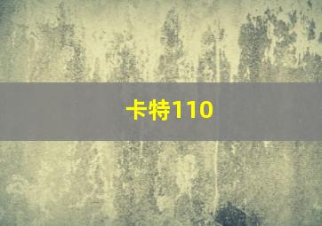 卡特110