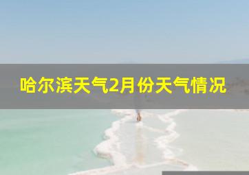 哈尔滨天气2月份天气情况