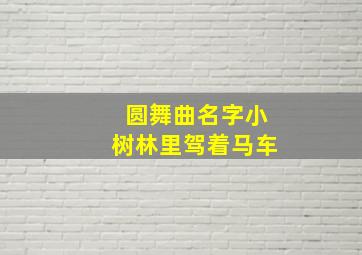 圆舞曲名字小树林里驾着马车