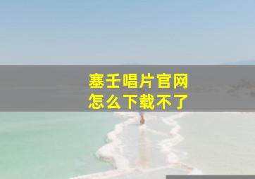 塞壬唱片官网怎么下载不了