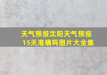 天气预报沈阳天气预报15天准确吗图片大全集