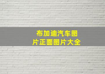 布加迪汽车图片正面图片大全