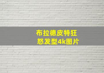 布拉德皮特狂怒发型4k图片