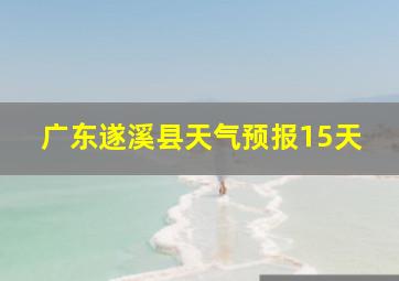 广东遂溪县天气预报15天