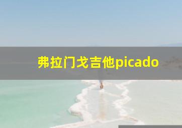 弗拉门戈吉他picado