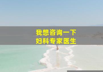 我想咨询一下妇科专家医生