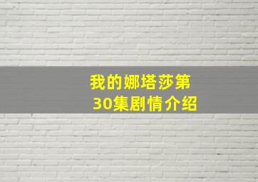 我的娜塔莎第30集剧情介绍