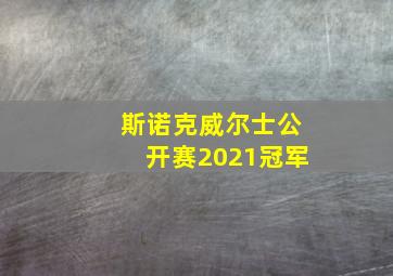 斯诺克威尔士公开赛2021冠军