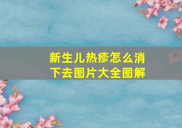 新生儿热疹怎么消下去图片大全图解