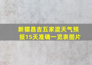 新疆昌吉五家渠天气预报15天准确一览表图片