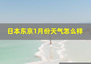 日本东京1月份天气怎么样