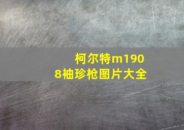 柯尔特m1908袖珍枪图片大全