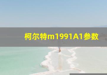 柯尔特m1991A1参数