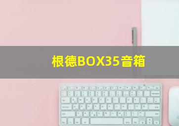 根德BOX35音箱