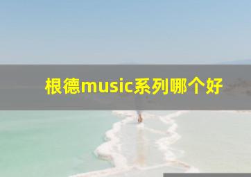 根德music系列哪个好