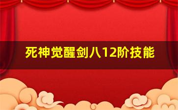 死神觉醒剑八12阶技能