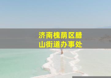 济南槐荫区腊山街道办事处