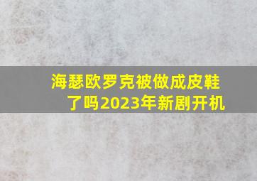 海瑟欧罗克被做成皮鞋了吗2023年新剧开机