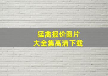 猛禽报价图片大全集高清下载