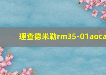 理查德米勒rm35-01aoca