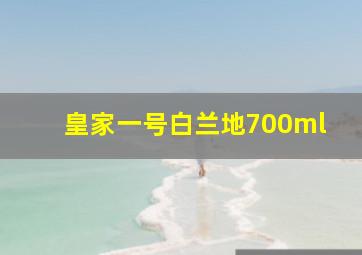 皇家一号白兰地700ml