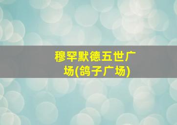 穆罕默德五世广场(鸽子广场)