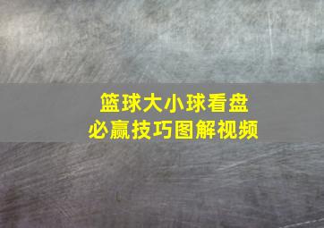 篮球大小球看盘必赢技巧图解视频