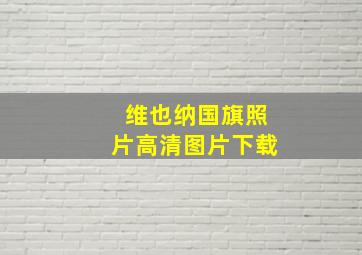 维也纳国旗照片高清图片下载