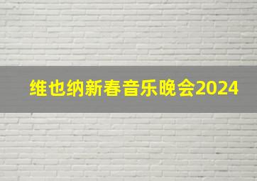 维也纳新春音乐晚会2024