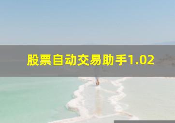 股票自动交易助手1.02