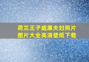 荷兰王子威廉夫妇照片图片大全高清壁纸下载