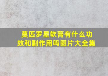 莫匹罗星软膏有什么功效和副作用吗图片大全集