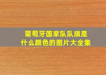 葡萄牙国家队队旗是什么颜色的图片大全集