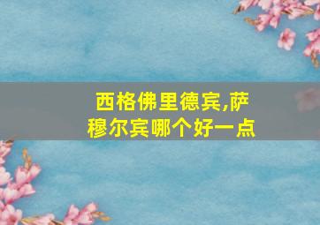 西格佛里德宾,萨穆尔宾哪个好一点