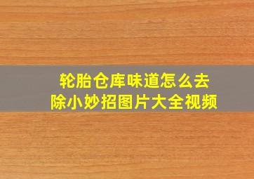 轮胎仓库味道怎么去除小妙招图片大全视频