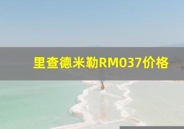 里查德米勒RM037价格