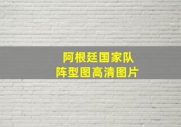 阿根廷国家队阵型图高清图片