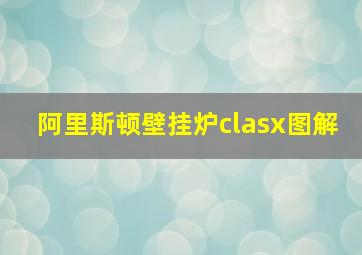 阿里斯顿壁挂炉clasx图解