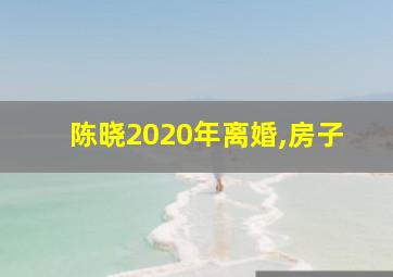 陈晓2020年离婚,房子