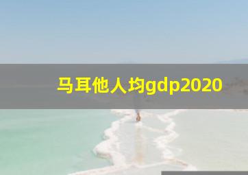 马耳他人均gdp2020