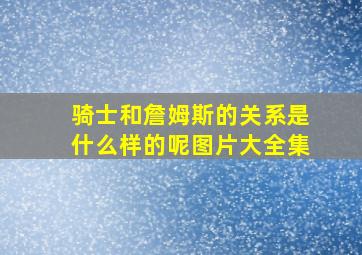 骑士和詹姆斯的关系是什么样的呢图片大全集